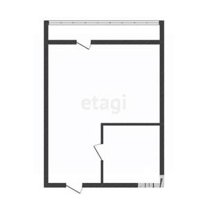 Студия квартира, вторичка, 20м2, 7/12 этаж