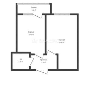 1-к квартира, вторичка, 34м2, 8/14 этаж