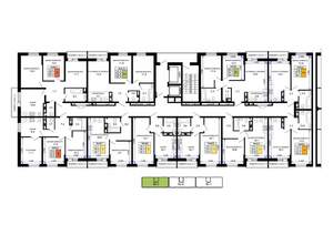 1-к квартира, вторичка, 37м2, 12/16 этаж
