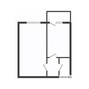 1-к квартира, вторичка, 35м2, 5/5 этаж