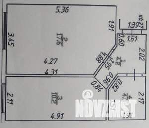 1-к квартира, вторичка, 36м2, 3/10 этаж