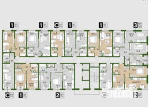 1-к квартира, вторичка, 40м2, 6/16 этаж