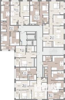 Студия квартира, вторичка, 24м2, 9/15 этаж