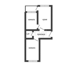 2-к квартира, вторичка, 60м2, 3/12 этаж