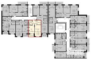 1-к квартира, строящийся дом, 41м2, 2/3 этаж