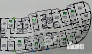 1-к квартира, вторичка, 43м2, 17/24 этаж