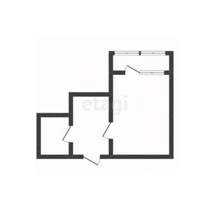 Студия квартира, вторичка, 28м2, 6/16 этаж