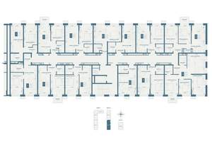 1-к квартира, вторичка, 38м2, 9/18 этаж