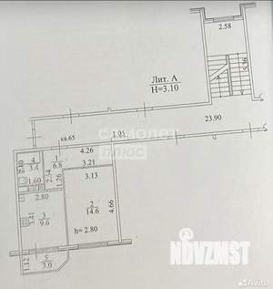1-к квартира, вторичка, 34м2, 3/4 этаж