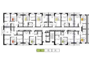 1-к квартира, вторичка, 37м2, 9/16 этаж