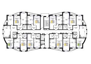 2-к квартира, вторичка, 66м2, 16/19 этаж