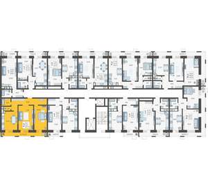 2-к квартира, вторичка, 67м2, 12/12 этаж
