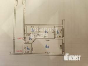 1-к квартира, вторичка, 38м2, 3/9 этаж