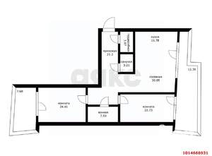 Студия квартира, вторичка, 145м2, 25/25 этаж