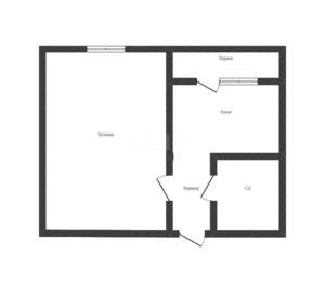 1-к квартира, вторичка, 37м2, 5/16 этаж