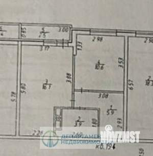 1-к квартира, вторичка, 37м2, 6/16 этаж