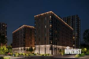 3-к квартира, строящийся дом, 75м2, 4/18 этаж