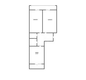 2-к квартира, вторичка, 62м2, 16/17 этаж