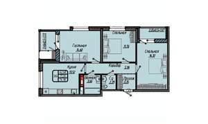 3-к квартира, вторичка, 75м2, 5/18 этаж