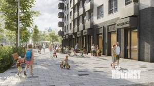 3-к квартира, строящийся дом, 89м2, 4/9 этаж