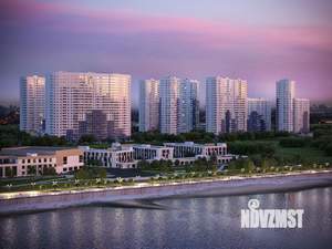 2-к квартира, строящийся дом, 77м2, 11/18 этаж