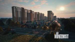 1-к квартира, строящийся дом, 38м2, 13/16 этаж