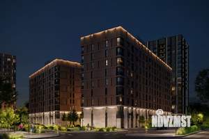 1-к квартира, строящийся дом, 39м2, 3/9 этаж