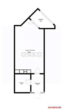 Студия квартира, вторичка, 27м2, 4/25 этаж