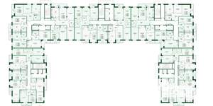 3-к квартира, сданный дом, 77м2, 11/17 этаж