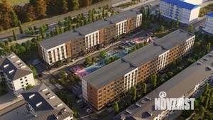 2-к квартира, строящийся дом, 45м2, 4/5 этаж