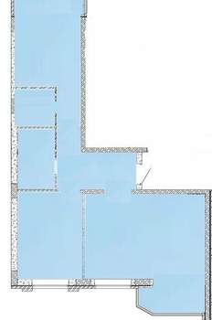 3-к квартира, вторичка, 72м2, 2/24 этаж