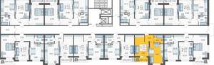 1-к квартира, вторичка, 35м2, 6/16 этаж