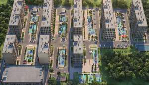 2-к квартира, строящийся дом, 60м2, 10/12 этаж