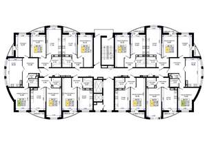 1-к квартира, вторичка, 41м2, 13/19 этаж