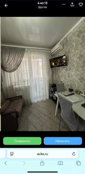 1-к квартира, вторичка, 38м2, 4/7 этаж