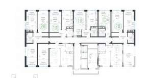 2-к квартира, вторичка, 54м2, 20/24 этаж