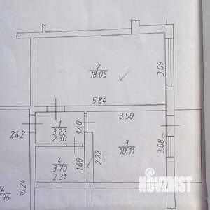 1-к квартира, вторичка, 35м2, 5/16 этаж