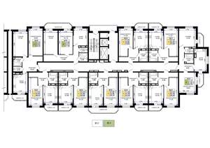 2-к квартира, вторичка, 65м2, 4/19 этаж