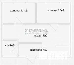 2-к квартира, вторичка, 38м2, 12/19 этаж