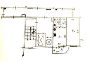 1-к квартира, вторичка, 40м2, 6/16 этаж