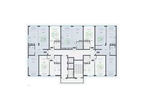 2-к квартира, вторичка, 68м2, 6/24 этаж
