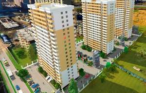 Студия квартира, вторичка, 30м2, 12/21 этаж