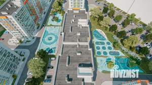 1-к квартира, строящийся дом, 43м2, 9/9 этаж