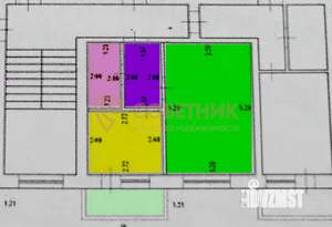 1-к квартира, вторичка, 31м2, 5/6 этаж
