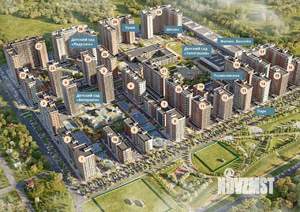 1-к квартира, вторичка, 41м2, 4/18 этаж