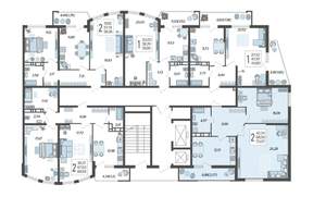 2-к квартира, вторичка, 70м2, 3/20 этаж