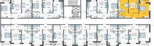 2-к квартира, вторичка, 50м2, 15/19 этаж
