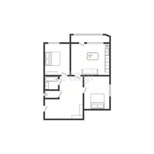 2-к квартира, вторичка, 59м2, 14/16 этаж