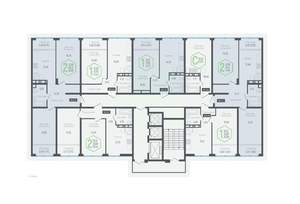 2-к квартира, вторичка, 68м2, 14/24 этаж