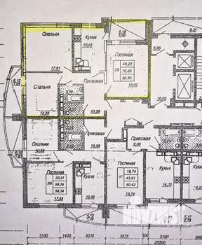 3-к квартира, вторичка, 75м2, 13/21 этаж